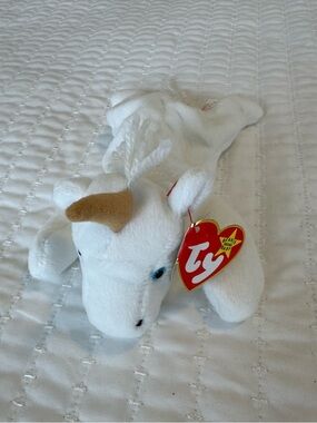 Unicorn Mystic Beanie Baby style 4007